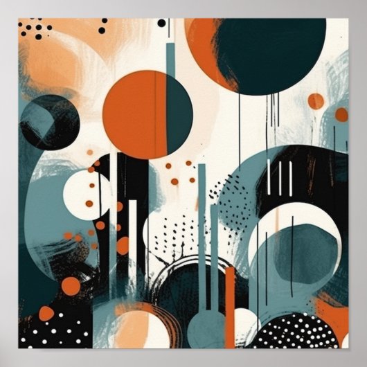 Poster Scandi Groove (Devant)