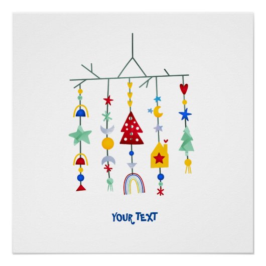 Poster Scandi minimaliste simple (Devant)