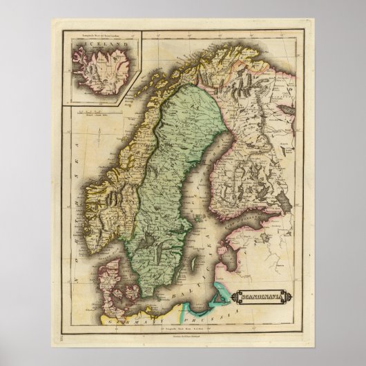 Poster Scandinavie 3 (Devant)