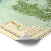 Poster Scandinavie du Sud et Danemark (Coin)