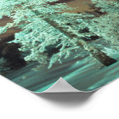 Poster Scandinavie, Finlande, Laponie, Kakslauttanen, (Coin)