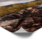 Poster Scandinavie Paysage photo (Coin)