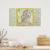 Poster Scandinavie, Suède, Danemark (Cuisine)