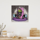 Poster Scanner - Chat et souris (Cuisine)