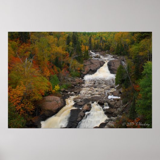 Poster Scape d'eau du Minnesota (Devant)