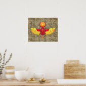 Poster Scarab égyptien (Cuisine)