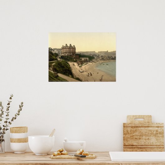 Poster Scarborough, Yorkshire, Angleterre (Cuisine)