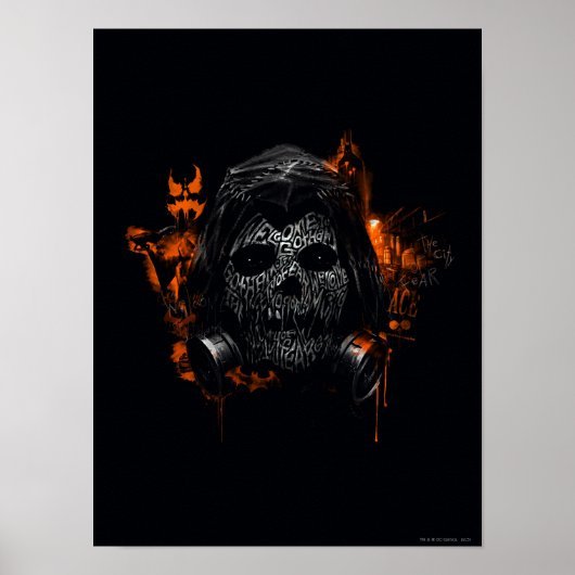 Poster Scarecrow - Bienvenue À Gotham City (Devant)