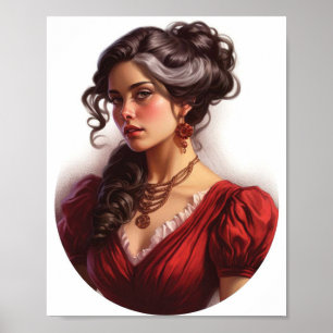 Poster Scarlet Dragna de Caraval