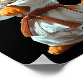 Poster Scary Martial Arts Fighter Karate Boxer Comt Kung (Coin)