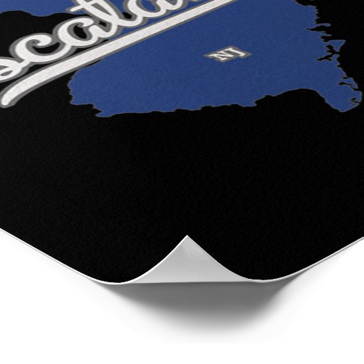 Poster Scataway New Jersey Nj Map (Coin)