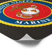 Poster Sceau 1 du Corps maritime (Coin)