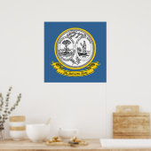 Poster Sceau de Caroline du Sud (Cuisine)