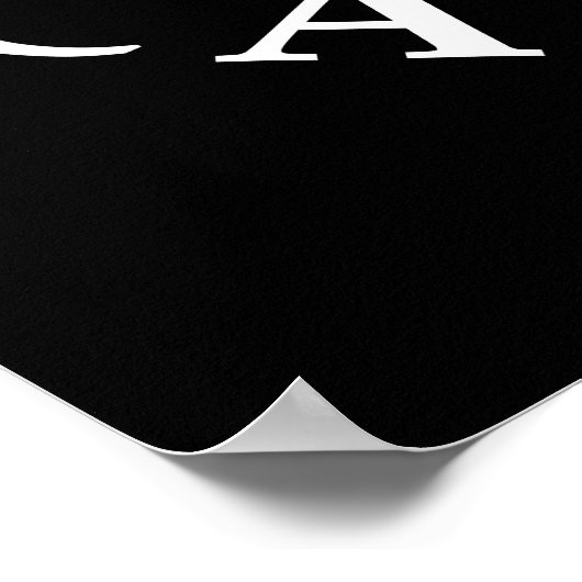 Poster Sceau de comté d'Orange (Coin)