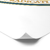 Poster Sceau d'église personnalisé (Coin)