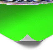 Poster SCEAU DES CHEVALIERS MODÈLE JEU vert (Coin)