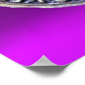 Poster SCEAU DES CHEVALIERS TEMPLAR gem violet (Coin)
