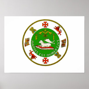 Poster Sceau d'état de Porto Rico