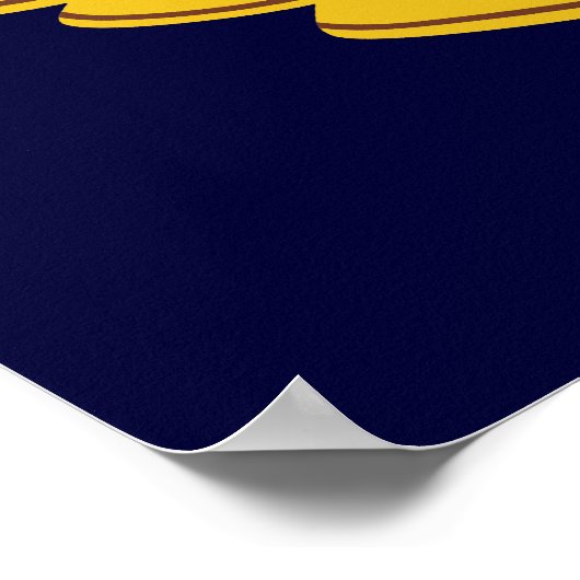 Poster Sceau d'Oklahoma (Coin)