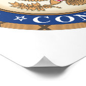 Poster Sceau du Congrès américain (Coin)