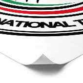 Poster Sceau du Conseil national de transition de Libye (Coin)