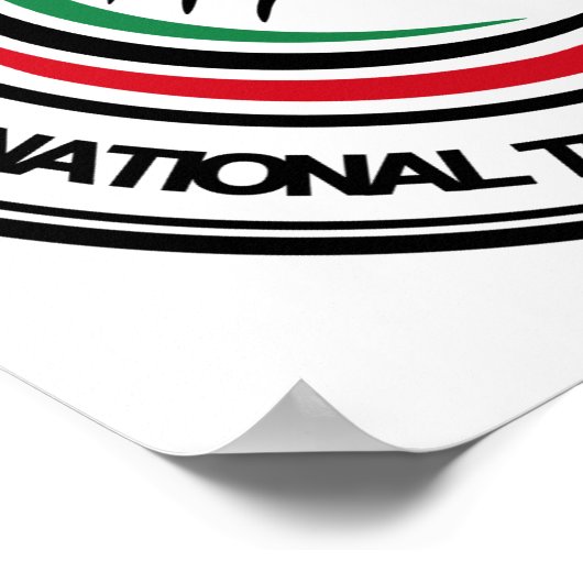 Poster Sceau du Conseil national de transition de Libye (Coin)