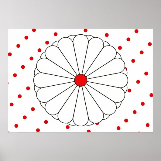 Poster Sceau impérial du Japon (Devant)