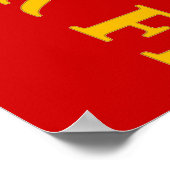 Poster Sceau officiel de la marine américaine - Semper Fi (Coin)