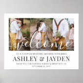 Poster Scénario de bienvenue pour une douche de mariage p (Devant)