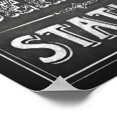 Poster SCÉNARIO DE TYPE PARALLÈLE SIGNALÉ Imprimer (Coin)