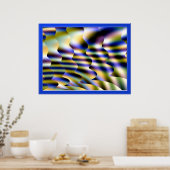 Poster Scénario Magique Psychédélique (Cuisine)