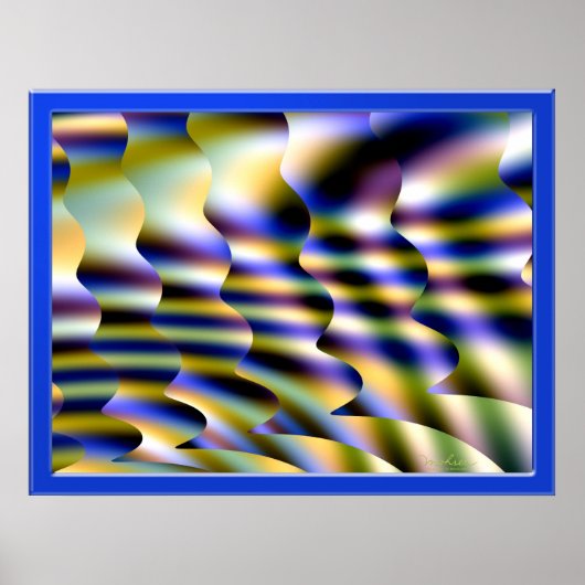 Poster Scénario Magique Psychédélique (Devant)