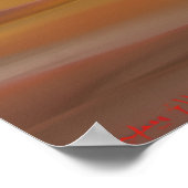 Poster Scénario rêvé des montres à poches suspendues sur  (Coin)