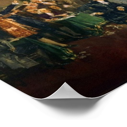 Poster Scène à la signature de la Constitution (Coin)