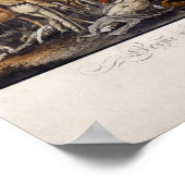 Poster Scène après la bataille de Waterloo (Coin)