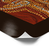 Poster Scène australienne Wild Outback Brumby (Coin)