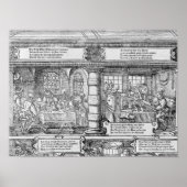 Poster Scène bancaire (Devant)