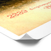 Poster Scène Belle Epoque vintage, Alpes suisses (Coin)