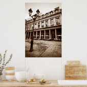 Poster Scène Café Paris (III) (Cuisine)