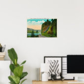 Poster Scène chez Shepberd's Dell sur Columbia River (Bureau à domicile)