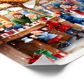 Poster Scène classique du marché de Noël (Coin)