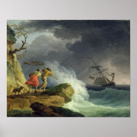 Scène côtière dans une tempête, 1782