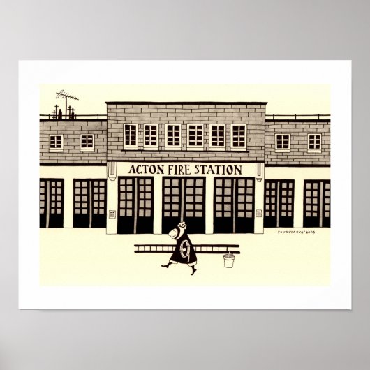 Poster Scène d'action (Devant)