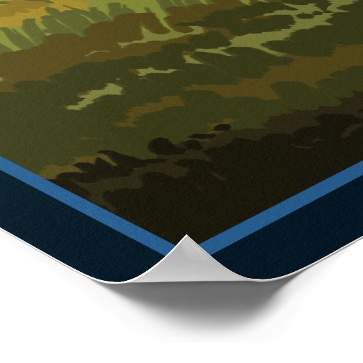 Poster Scène De Bison - Idaho (Coin)