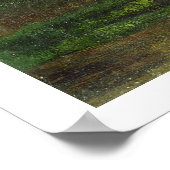 Poster Scène de bois avec lapins, 1862 (huile sur toile) (Coin)