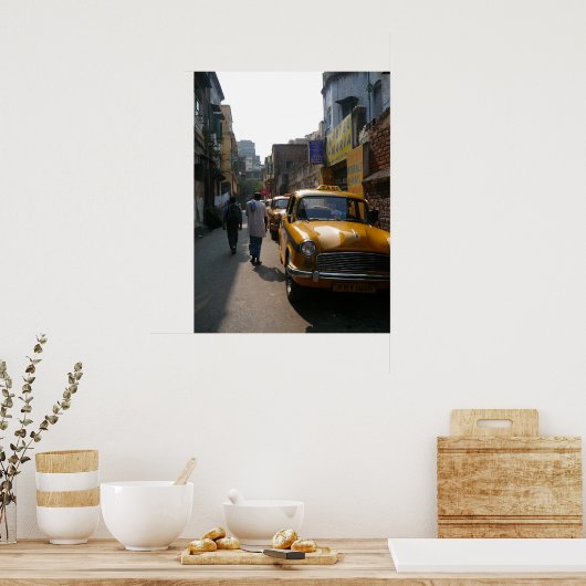 Poster Scène de Calcutta (Cuisine)