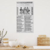 Poster Scène de chasse (Cuisine)