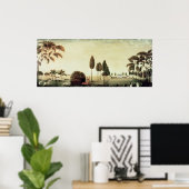 Poster Scène de chasse (Bureau à domicile)