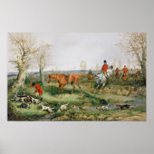 Poster Scène de chasse 2 (Devant)