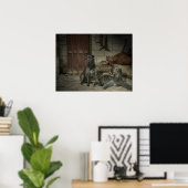 Poster Scène de chasse : le butin (partie 3) (Bureau à domicile)